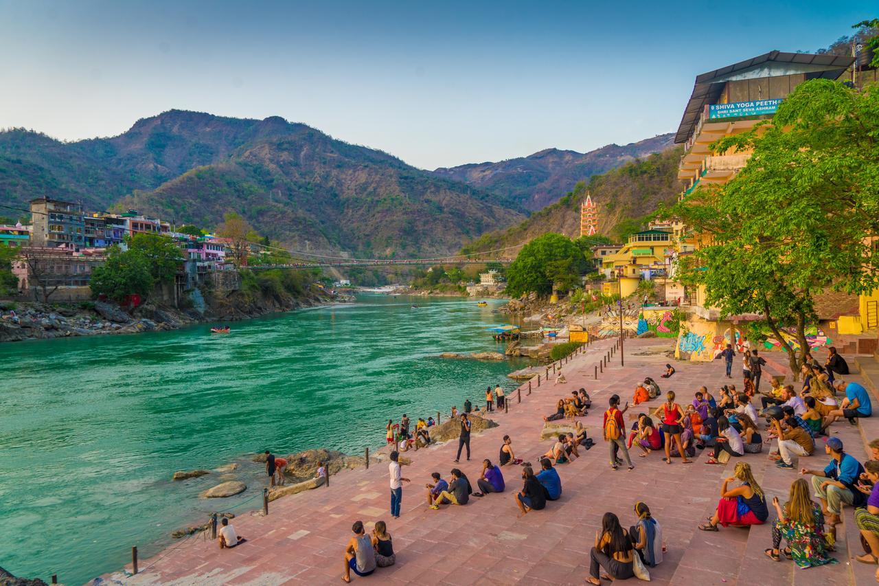 Skyard Rishikesh, Laxman Jhula Pansiyon Dış mekan fotoğraf