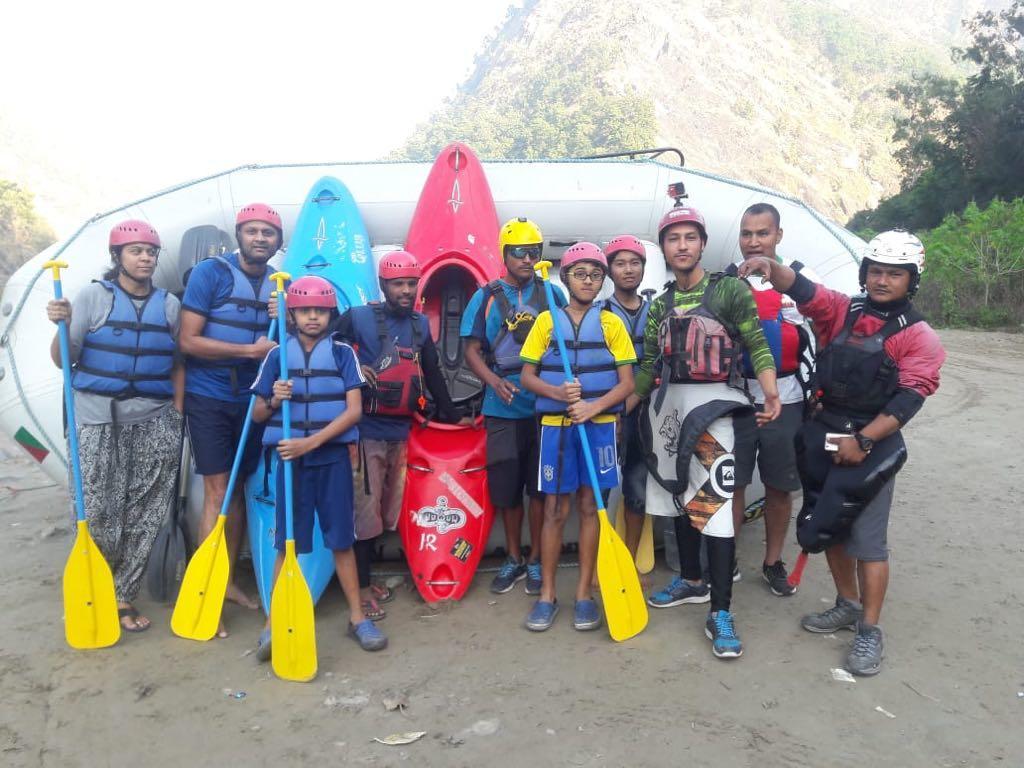 Skyard Rishikesh, Laxman Jhula Pansiyon Dış mekan fotoğraf