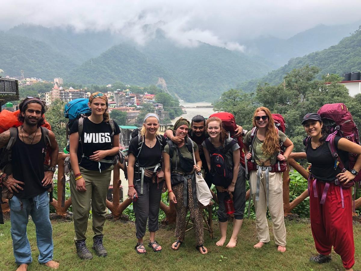 Skyard Rishikesh, Laxman Jhula Pansiyon Dış mekan fotoğraf